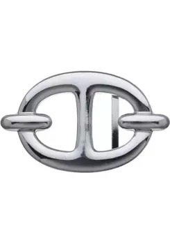 LIFEBURG by showroom Пряжка для ремня 019°, сменная пряжка "Chic Silver" Rettungsring By Showroom 019°, серебристый