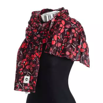 Lifestyle 93100 повседневный витой вязаный воротник для женщин Buff, красный