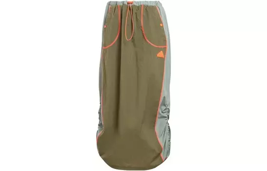 Lift Your Mind Повседневная длинная юбка женская оливковая Strata Adidas