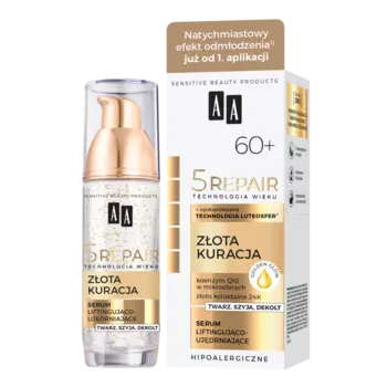 Лифтинг-укрепляющая сыворотка для лица 60+ Aa Technologia Wieku 5Repair, 35 мл