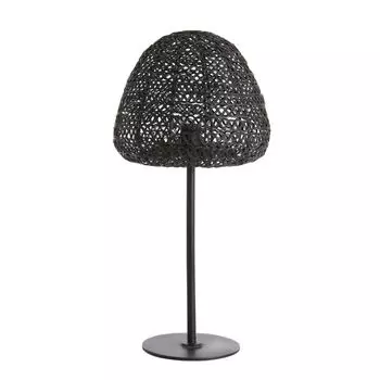 Light & Living - Настольная лампа Finou - Черный - Настольная лампа 28см - прикроватная лампа, гостиная, спальня