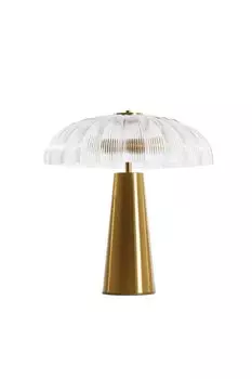 Light & Living - Настольная лампа FUNGO - 40x51cm - Прозрачная Present Time, белый