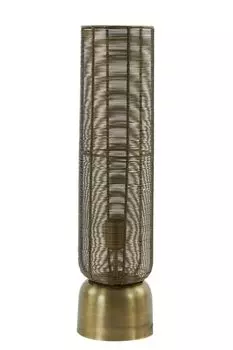 Light & Living - настольная лампа LEZUZA - 15,5x15,5x60,5см - бронза