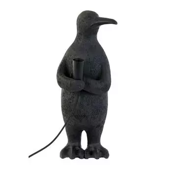 Light & Living - Настольная лампа PENGUIN - 21x17x41cm - черный