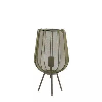 Light & Living - Настольная лампа PLUMERIA - 25x45см - зеленая, зеленый