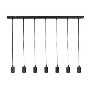 Light & Living - Подвесной светильник Brandon - черный - 7л