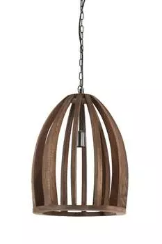 Light & Living - Подвесной светильник HARANKA - 38x46см - коричневый Present Time
