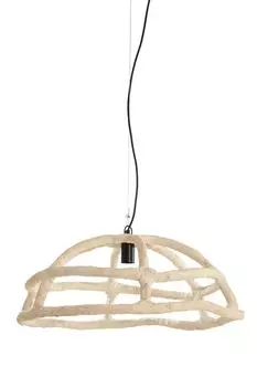 Light & Living - подвесной светильник ПОРИЛА - 70x38см - коричневый Present Time