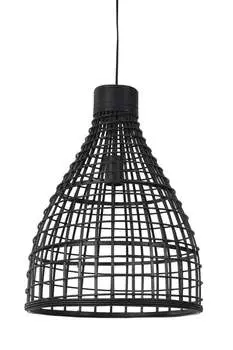 Light & Living - Подвесной светильник Puerto - 40x40x51 - черный