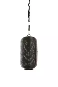 Light & Living - подвесной светильник ТОМЕК - 21x44см - черный Present Time