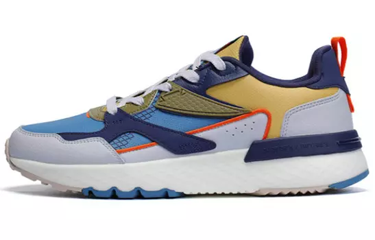 Light Year 1.0 Кроссовки для мужчин с низким верхом, синие/коричневые Xtep