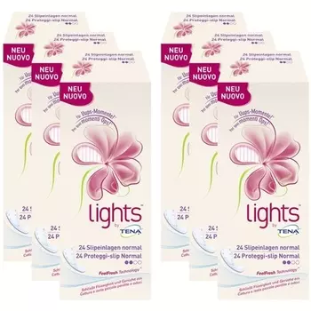 Lights by Tena Normal Подушечки для контроля мочевого пузыря для нормального и чувствительного мочевого пузыря, 24 шт.