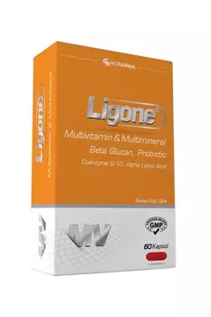 Ligone Бета-глюкан Пробиотик Мультивитамин 60 капсул