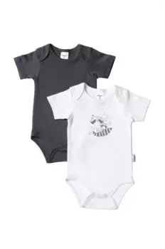 Liliput Body, в упаковке 2 шт., изготовлены из органического хлопка, антрацит