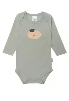 Лилипутовое боди "Franzbrtchen" с круглым вырезом Liliput, зеленый