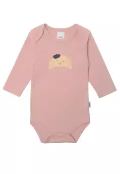 Лилипутовое боди "Круассан", с круглым вырезом Liliput, розовый