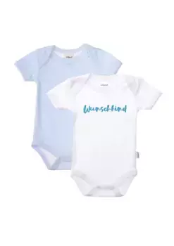 Лилипутовое боди "Wish Child", с широким воротником Liliput, голубой