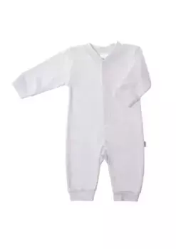 Лилипутская пижама "серые полоски" с открытыми манжетами Liliput, серый