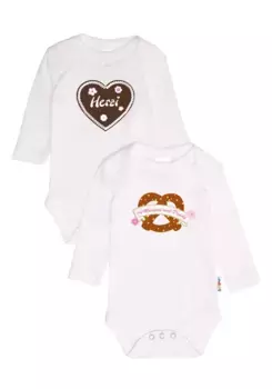 Лилипутское боди "Герци", с кнопками в промежности Liliput, белый