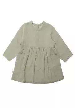 Лилипутское летнее платье "Муслиновое платье" с практичными карманами Liliput, серый