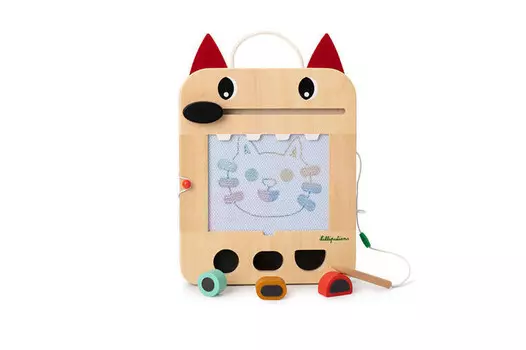 Лилипуты, Волк Луи, Деревянная Табличка Lilliputiens