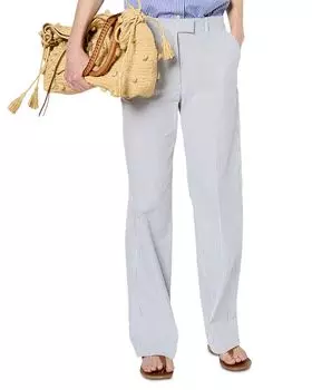 Лилия Высокие Прямые Джинсы в Синем Gerard Darel, синий