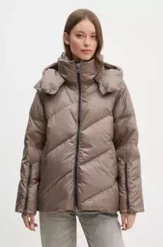 ЛИЛИЯ пуховик Hetrego, коричневый