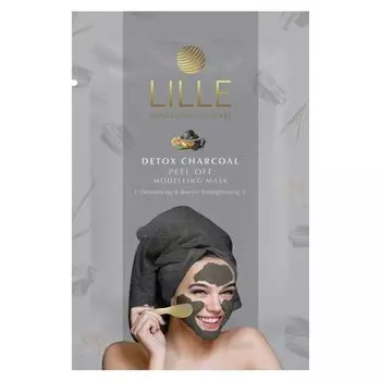LILLE PROFESSIONAL SKINCARE Lille Professional Skincare Detox Charcoal Peel Off Моделирующая маска 40 G, Black