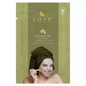 LILLE PROFESSIONAL SKINCARE Lille Professional Skincare Peel Off Modeling Mask с маслом чайного дерева 40 г, Grey