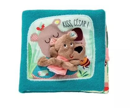 Lilliputiens, книжка с мини-пальчиковой куклой, многофункциональная.