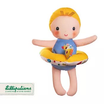 LILLIPUTIENS, Кукла для ванны Гаспар 6 м+