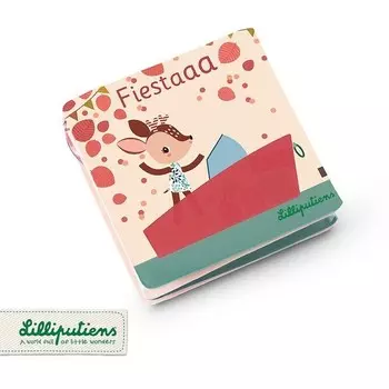 LILLIPUTIENS, Волшебная книжка-гармошка-раскладушка для ванны, Fiesta Las, 12 м+
