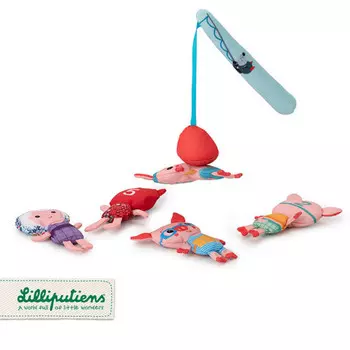 LILLIPUTIENS Wik Louis набор для рыбалки в ванне 12 м+