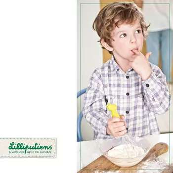 ЛИЛЛИПУТИЕНЫ Венчик Маленький повар, Медведь Цезарь, 4+ Lilliputiens