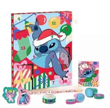 Лило и Стич адвент-календарь канцелярские товары на 12 дней дисней Inna marka