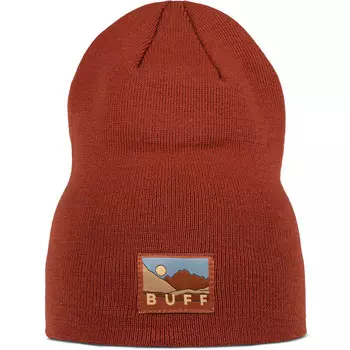 Лилон Длинная шляпа Buff, красный