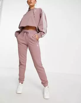 Лиловые джоггеры adidas originals