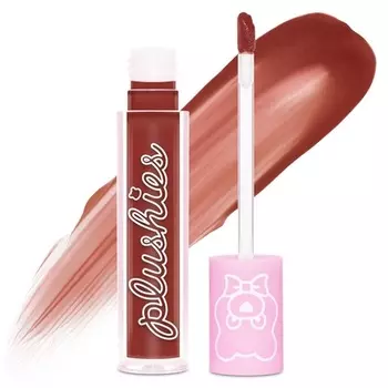 Lime Crime Plushies Мягкая матовая губная помада с ароматом ежевики и конфетами, плюшевая, долговечная, комфортная, без талька, без парабенов
