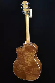 LIMITED EDITION Taylor 214ce-QS DLX LTD Quilted Sapele, 2021 Acoustic Electric, с жестким футляром Deluxe