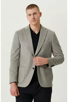 Limited Серая куртка Loro Piana Cashmere Network, серый