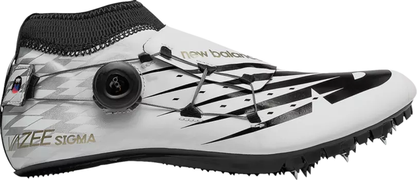 Лимитированные бутсы New Balance Vazee Sigma 'White Black', белый