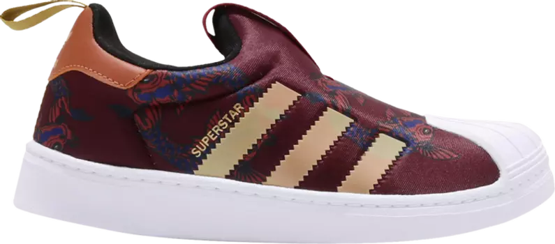 Лимитированные кроссовки Adidas Superstar 360 C 'Collegiate Burgundy', красный