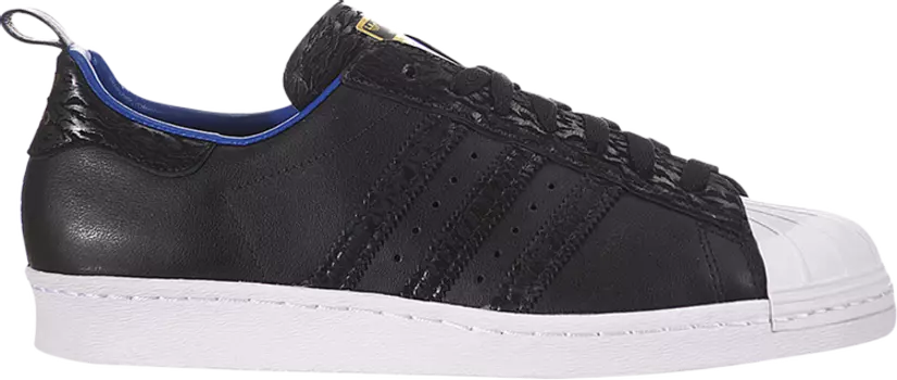 Лимитированные кроссовки Adidas Superstar 80s 'Derrick Rose', черный