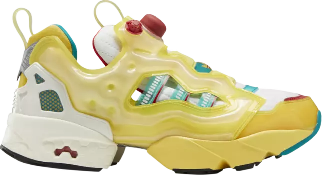 Лимитированные кроссовки adidas x zx fury 'spring yellow' Reebok, желтый