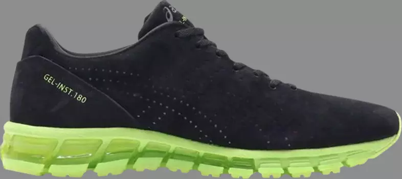 Лимитированные кроссовки atmos x gel inst.180 'neon pack - black' Asics, черный