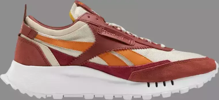 Лимитированные кроссовки classic leather legacy 'boulder brown' Reebok, коричневый