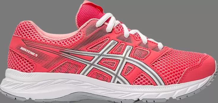 Лимитированные кроссовки contend 5 gs 'pink cameo' Asics, розовый