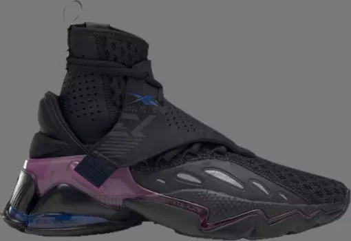 Лимитированные кроссовки dmx elusion 001 ft high 'black' Reebok, черный