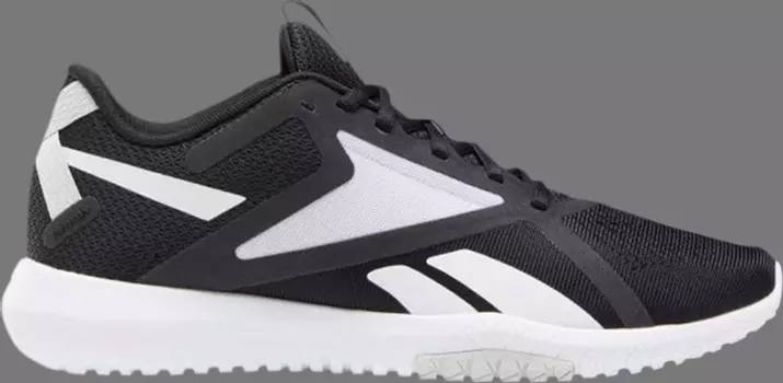 Лимитированные кроссовки flexagon force 2 'black white' Reebok, черный