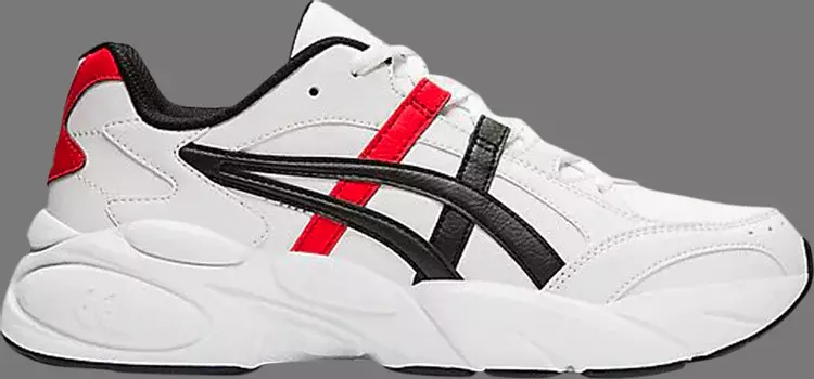 Лимитированные кроссовки gel bnd 'white classic red' Asics, белый